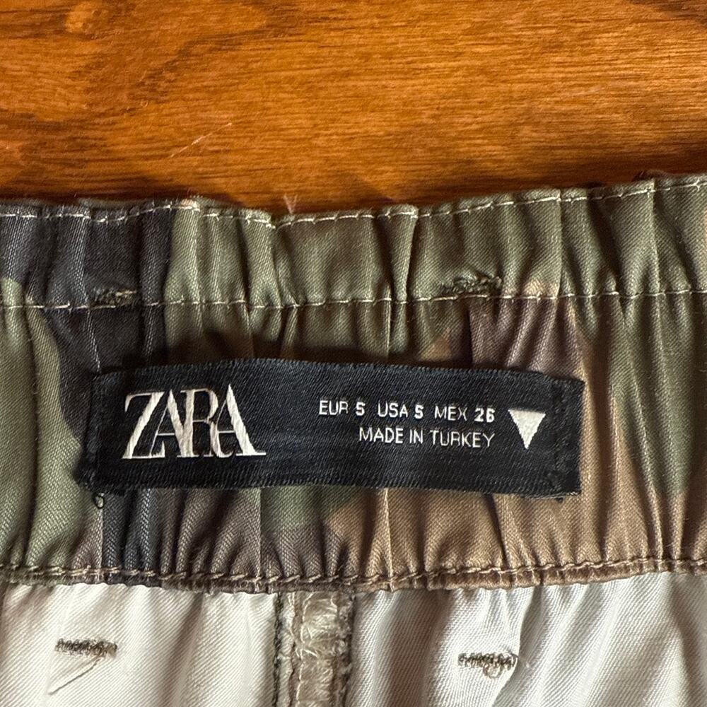 Zara Camouflage Cargo Pant - Picture 9 of 10